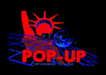 Pop-Up (F) (2 faces) (1990) screen shot title